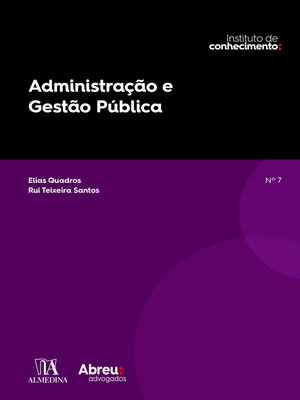 cover image of Administração e Gestão Pública